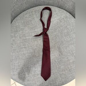 Isaia Deep Burgundy Men's Tie